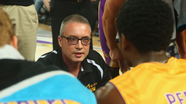 Not happy: Kings coach Damian Cotter.