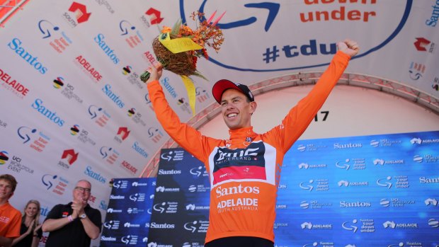 Breakthrough win: Richie Porte will win the Tour Down Under after his stage win at Wilunga