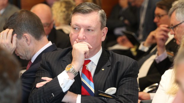 John Brogden at the National Reform Summit on August 26, 2015.