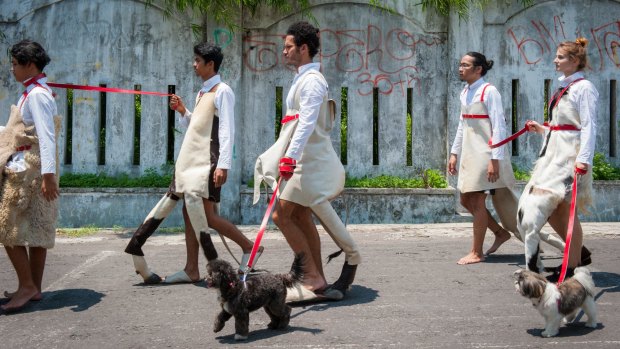 Mella Jaarsma's Dogwalk is part of the biennale line-up.
