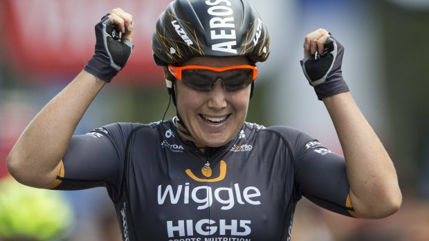 Chloe Hosking secured her first World Tour win of the year after saluting at the Women's Tour of Britain.