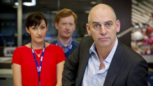 Rob Sitch and cast of Utopia