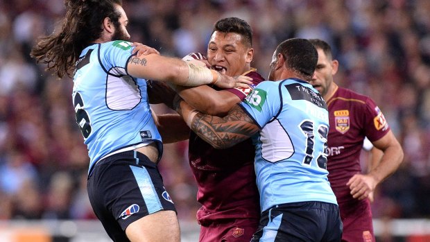 Josh Papalii could shift into Queensland's front-row for Origin II.