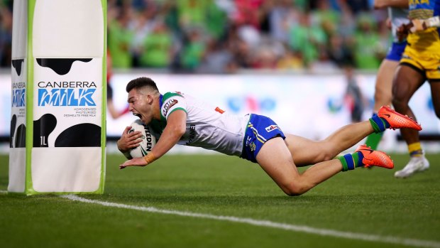 Canberra Raiders winger Nick Cotric is inspiring his former teammate Jack Hickson.