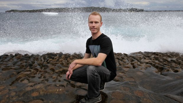 Chris Noble rescued four people from a capsized boat while he was surfing near La Perouse.