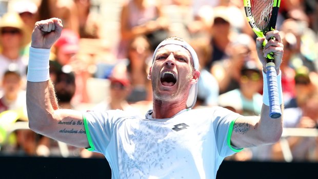 Sam Groth - the man with the fastest ever serve - is coming to Canberra.