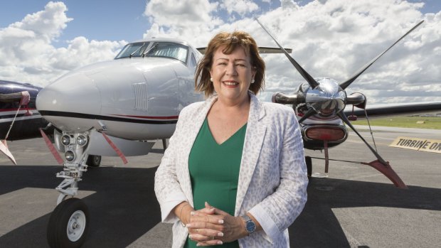 Archerfield Airport's new general manager Heather Mattes. 