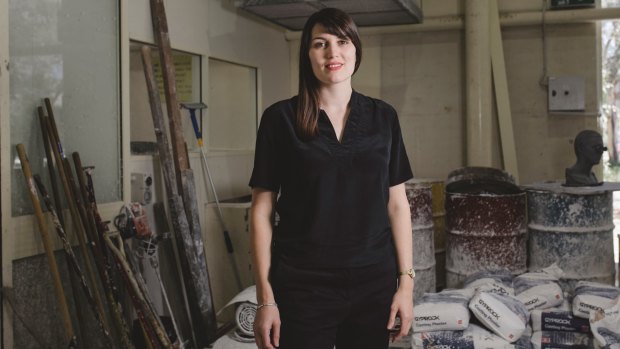 Alex Martinis Roe has just moved from Berlin to Canberra to work as the ANU's new Head of Sculpture.