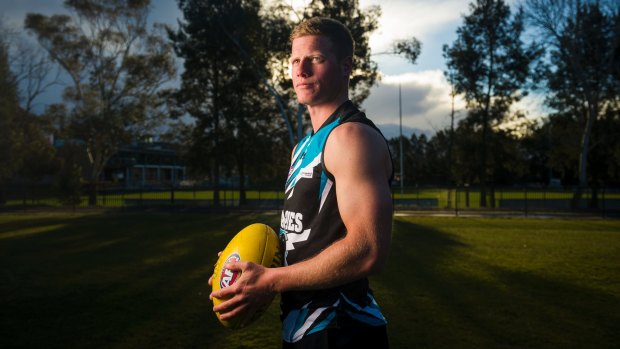 Belconnen Magpies player Ryan Turnbull will play his 200th first grade game this Saturday. Photo: Dion Georgopoulos