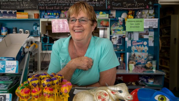 Glenda Cameron, who runs general store Koala Kafe at Kennett River, was concerned further closure of the Great Ocean Road would have crippled the surf coast economy. 