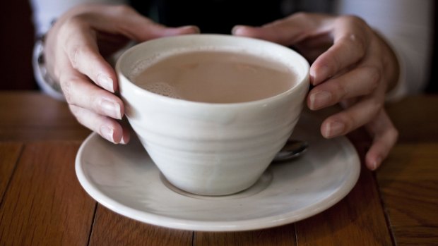 Brewed awakening: It's official, the perfect cuppa requires the milk to be added first.