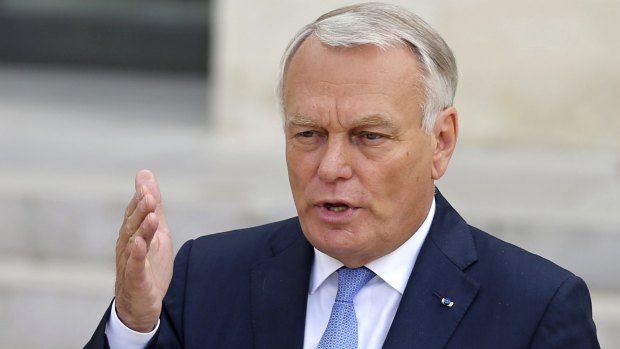 French foreign minister Jean-Marc Ayrault.