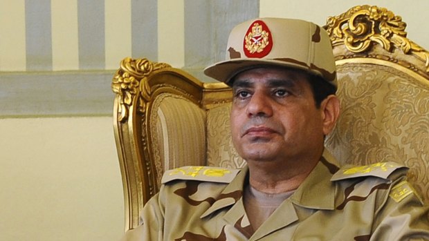 Egyptian strongman Abdel Fattah al-Sisi met US President Barack Obama in New York in September.