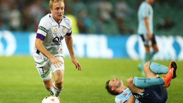 Contract terminated: Mitch Nichols has been shown the door by Perth Glory.