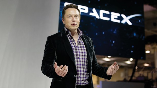 'A passing grade is 100 per cent every time': Elon Musk, founder of SpaceX and Tesla Motors.
