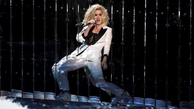 Katy Perry performs at last week's Grammys.