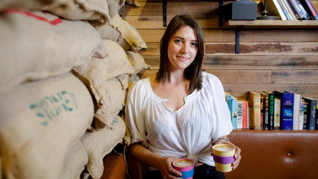 Coffee Lab store manager Steph Urosevic says that for some time now, they have offered a 50 cent discount for customers who bring in their own cup. 