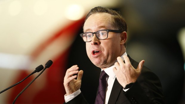 Qantas CEO Alan Joyce is confident the company's share price will continue to be strong. 