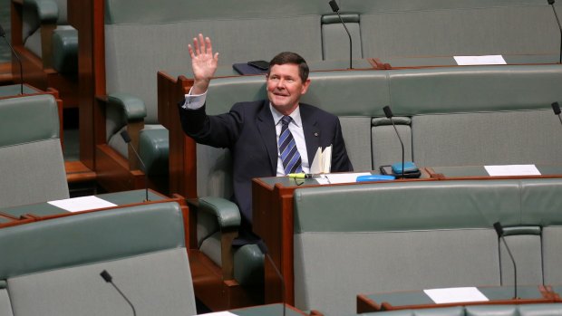 The new Father of the House, Kevin Andrews.