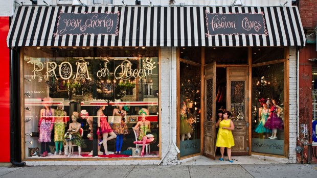 Clothing boutique store in Toronto.