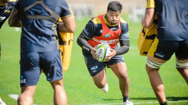 ACT Brumbies hooker Folau Faingaa will make his Super Rugby run-on debut on Saturday.