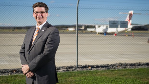 Commissioner for International Engagement, Brendan Smyth: "I think I'm kind of in a unique position to tell the Canberra story.''