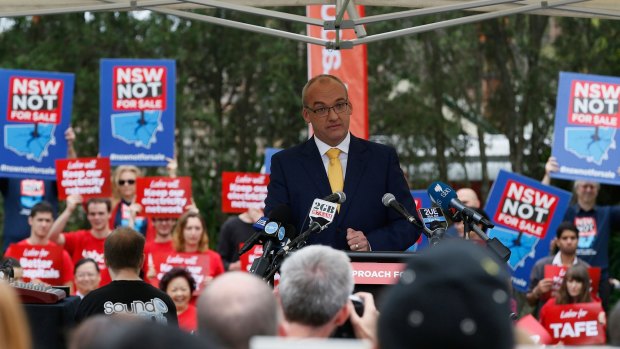 Luke Foley's social media campaign has focused on spruiking Labor's policies. 