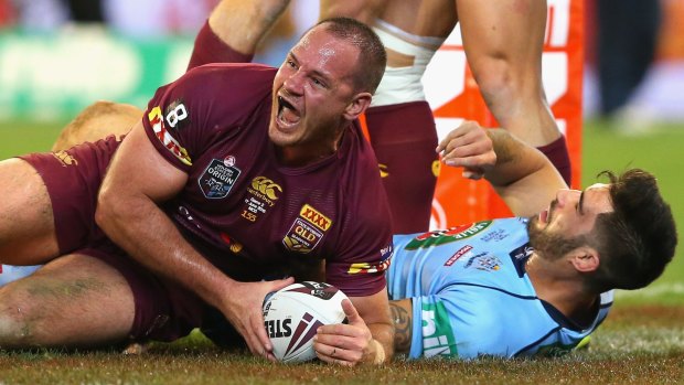 'I think we were a bit too nice in the ruck': Matt Scott says the Maroons need to be stronger in the middle in the Origin decider.