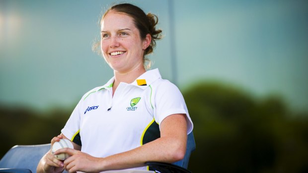 Hungry for success: ACT Meteors' Rene Farrell  will take part in the women's Ashes.