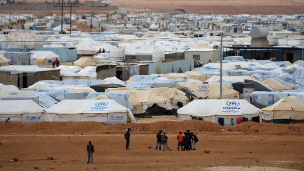 The Zaatari refugee camp in Mafraq, Jordan, is home to thousands of Syrian refugees. The Jordanian government is appealing for help with the influx of refugees as it struggles to cope with the sheer numbers arriving in the country.