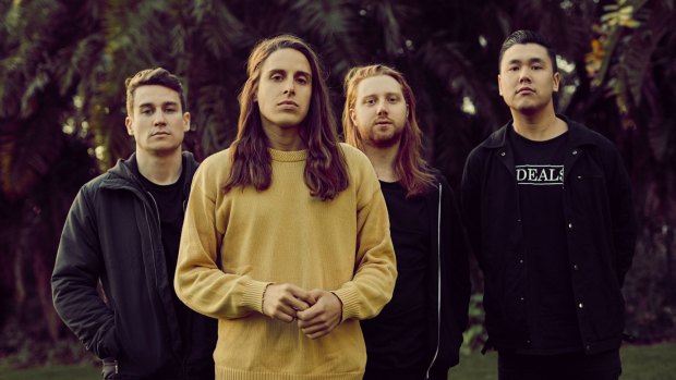 Melbourne foursome Slowly Slowly hit the stage with new single, <i>Aliens</i>. 