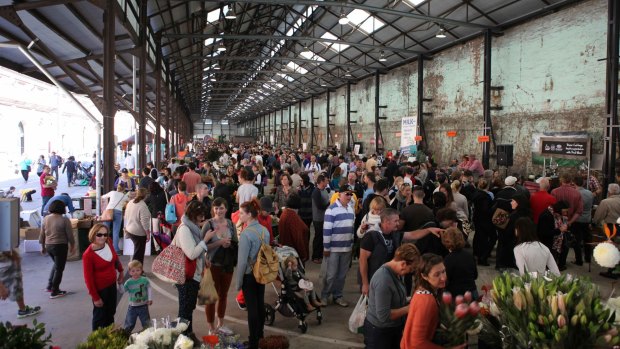 Carriageworks Farmers' Market: more restaurants and cafes are coming to the site. 