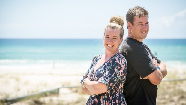 Ellen and Alex Briggs live on acreage with twin sons at Mullumbimby.