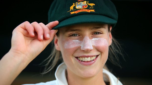 Female athletes such as cricketer Ellyse Perry also face a big gender pay gap.