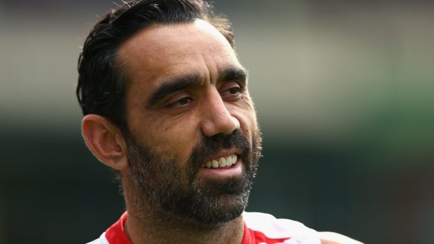 Australian of the Year Adam Goodes is being told to apologise by some groups.