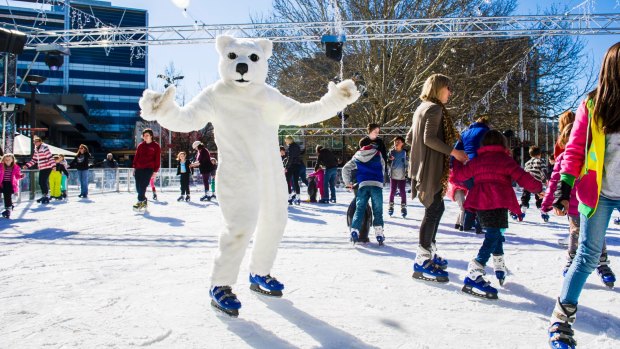 Skate in the City is back in Garema Place from Friday.