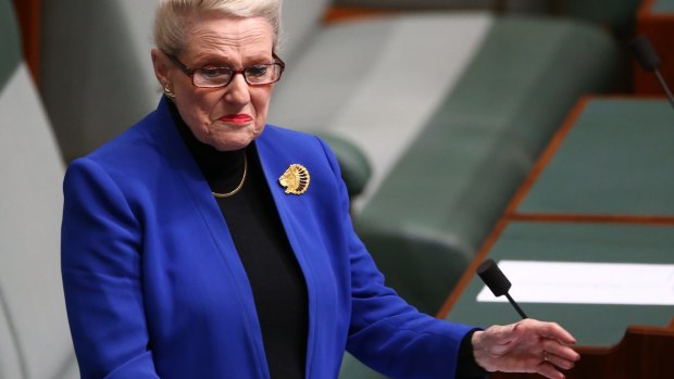 Former Speaker Bronwyn Bishop.