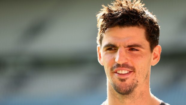 Reality bites: Scott Pendlebury was keen to talk up the bright side of the Collingwood's pre-season.