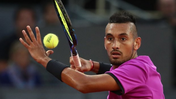 Kyrgios has produced his best grand slam results on Wimbledon's grass and the Australian Open hardcourts, but his former coach Todd Larkham believes the 22-year-old can better his consecutive third round efforts from his the past two years in Paris.