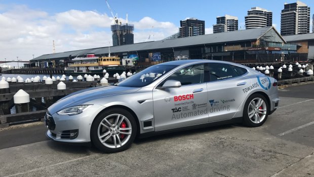 Driverless cars will soon be seen on Melbourne's freeways.