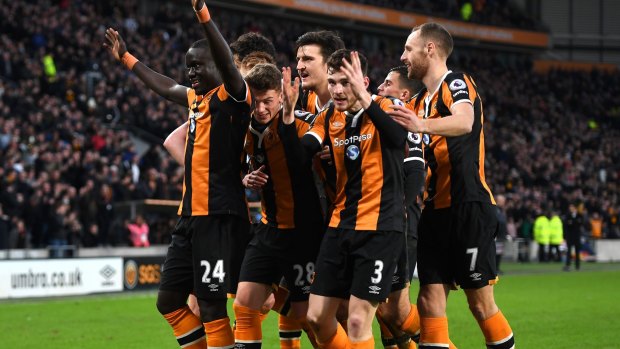 Shock: Hull City sent Liverpool's title hopes crashing after their victory.