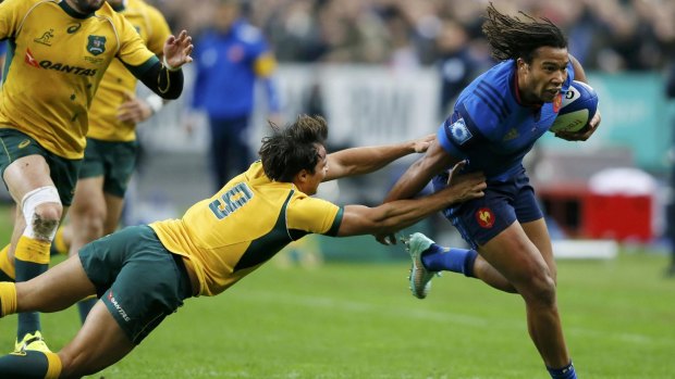 Not promising: The Wallabies lost a rugby union test match to France on Saturday