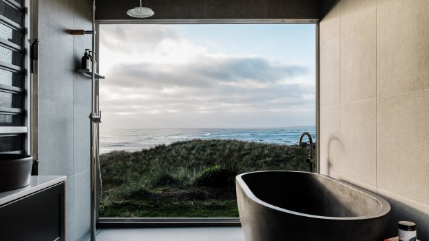 Kittawa Lodge's stays in Bass Strait are both positioned for cinematic ocean and sunset views.