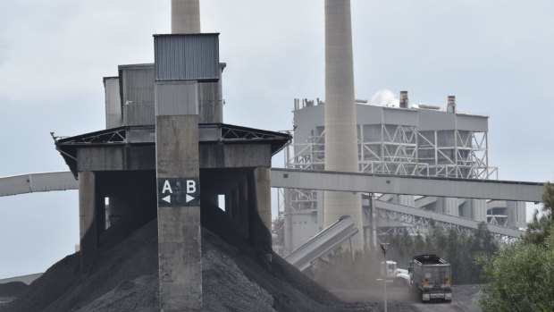 Vales Point power station in the Lake Macquarie region of NSW.