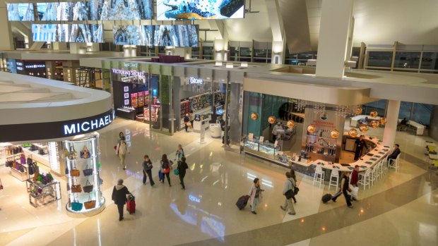 Tom Bradley International Terminal is impressively spacious and has excellent food and retail outlets, unlike some other terminals at LAX.