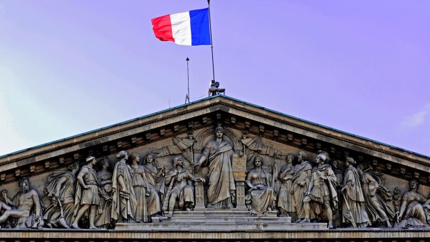 The National Assembly in Paris.