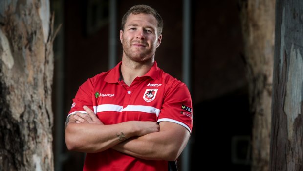 Wanted to stay: Trent Merrin says he wanted to remain a Dragon, but felt he had no option but to leave.