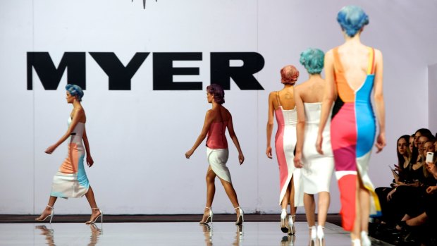 Betting on fashion: Myer has been adding new national and concession brands to its mix to boost foot traffic, and moved high-margin clothes into space vacated by DVDs and CDs.