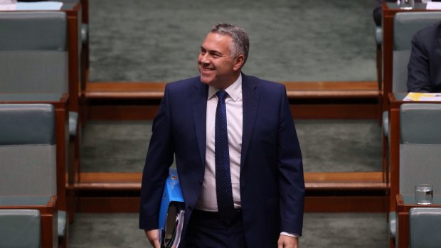 Joe Hockey is holding a good hand with the weakened Aussie dollar.