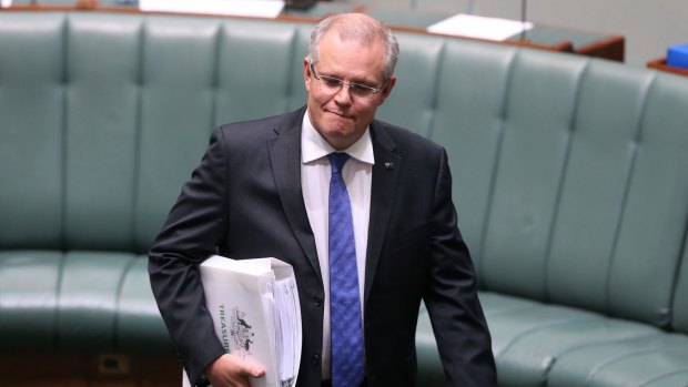 Treasurer Scott Morrison has come under fire for his use of BIS Shrapnel modelling. 